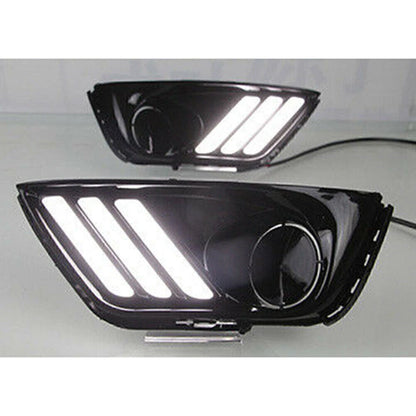 2 x LED DRL Daytime Running Lights for Jeep Compass (2017-2019)