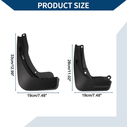 Mud Flaps Splash Guards 1 Set for Honda E-NP1 (2022-2024)