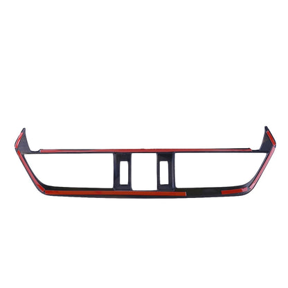 Wood Grain Central Console Air Outlet Vent Trim for Toyota RAV4 (2019-2021)