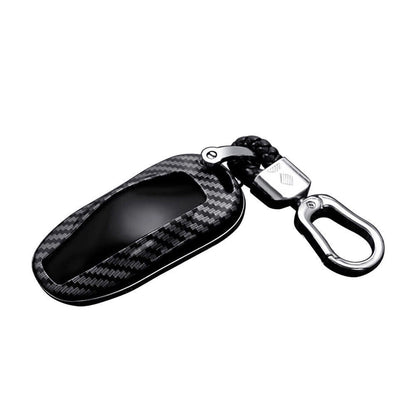 Carbon Fiber Key Fob Case Cover for Tesla Model 3, Model S (2017-2023)