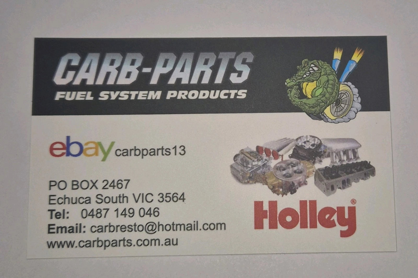 6mm Thick Base Insulator for Holden HZ 6cyl 202 Red Motor Stromberg Carby