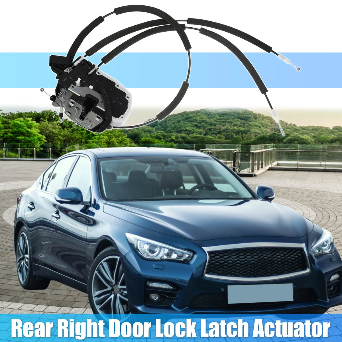 Rear Right Power Door Lock Actuator for Infiniti G25 G35 G37