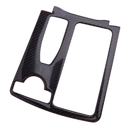 Carbon Fiber Water Cup Holder Cover Trim for Mercedes Benz C Class W204 (2007-2014)