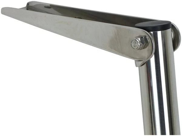 Stainless Steel Telescopic Boat Boarding Ladder 3 Step Platform Mount 900mm