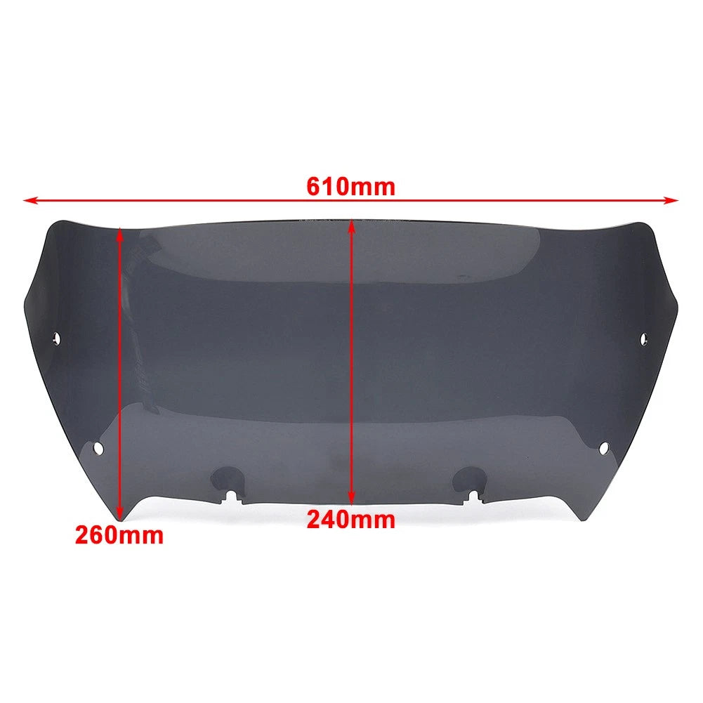 Black Windshield Splitter for Harley CVO Road Glide FLTRXSE (2023)