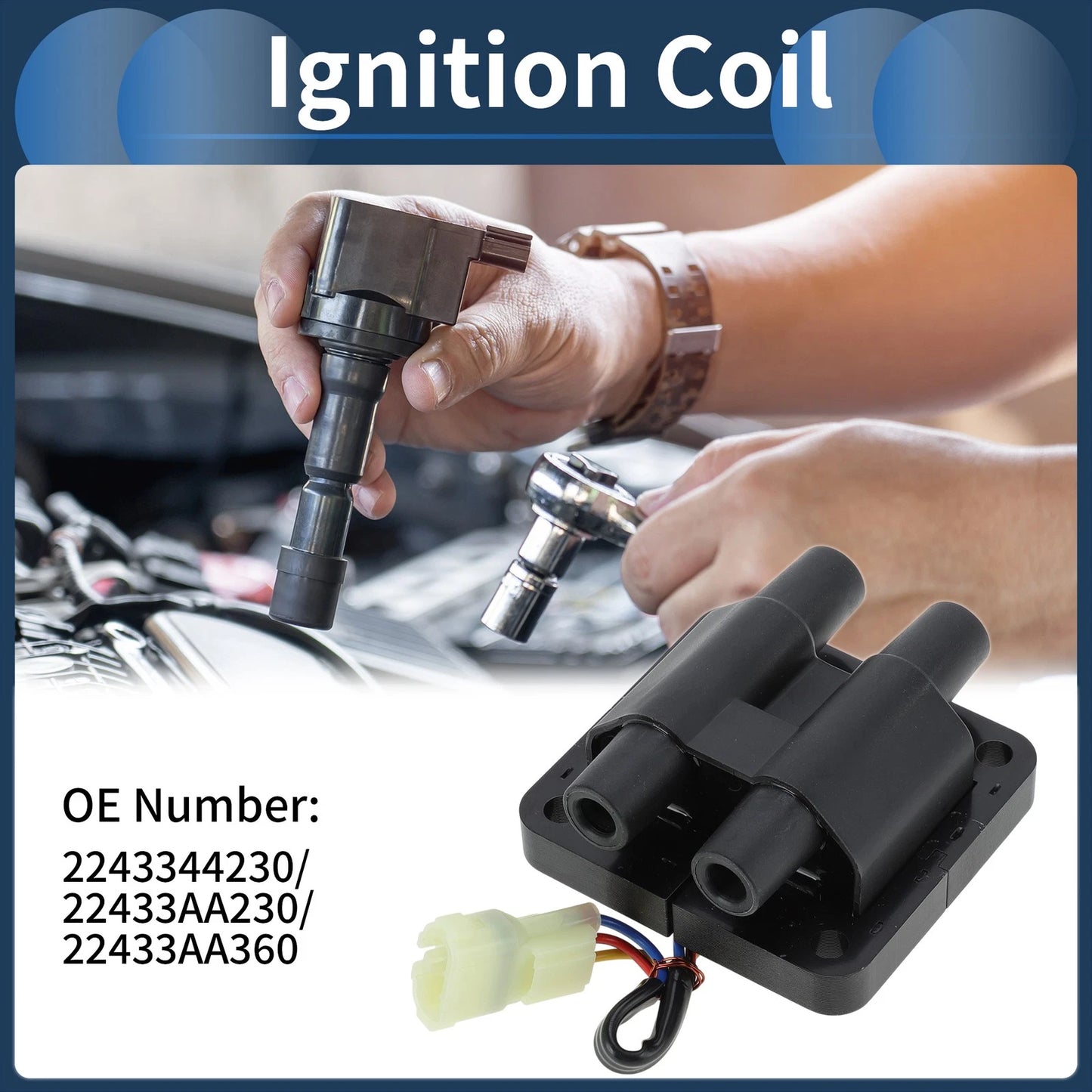 Ignition Coil Pack for Subaru Legacy (1990-1994)