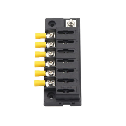 6-Way Compact Fuse Box 32V DC 300A for Universal Applications
