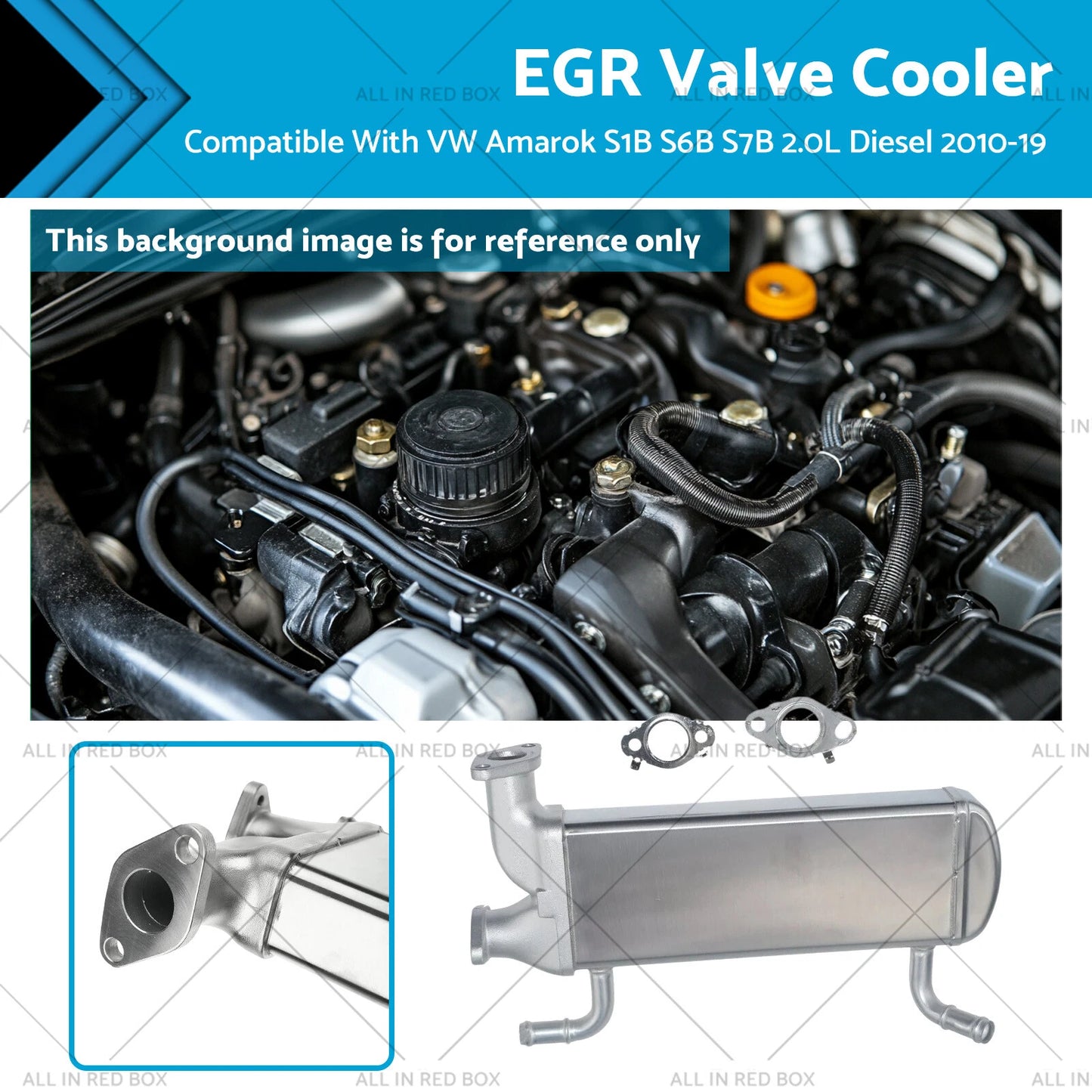 EGR Valve Cooler for VW Amarok 2.0L Turbo Diesel (2010-2019)
