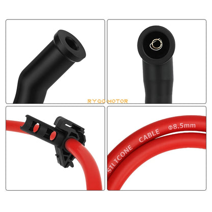 Spark Plug Cable Wire Harness for Road Glide FLTR FLTRU FLTRX FLTRXS (2009–2016)