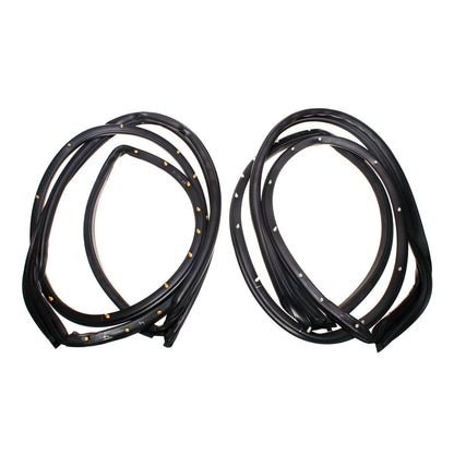 Rear Door Weatherstrip Seal for Honda Accord 4D SE EX LX DX 1990-1993