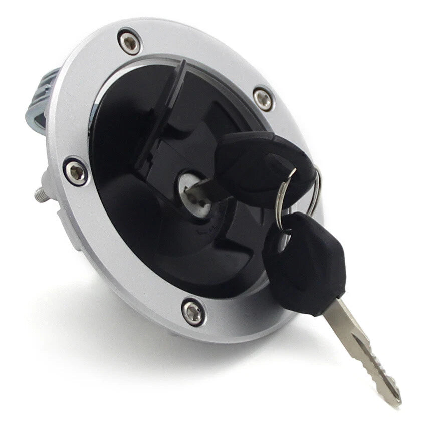 Fuel Gas Tank Cap Cover Keys for Kawasaki Ninja ZX-10R ZX636 ZX-6R (2004-2023)