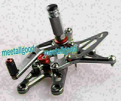 Motorcycle Rearset Footpeg for Kawasaki Ninja ZX10R (2006-2007) Grey