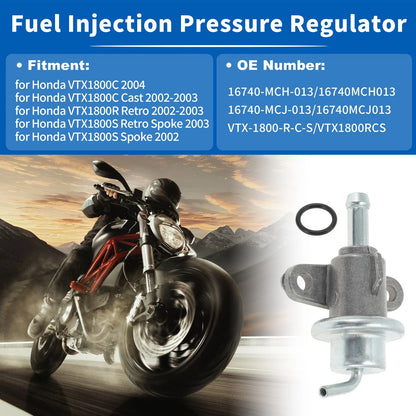 Fuel Pressure Regulator for Honda VTX1800 R/C/S (2002-2004) 1 x Pc