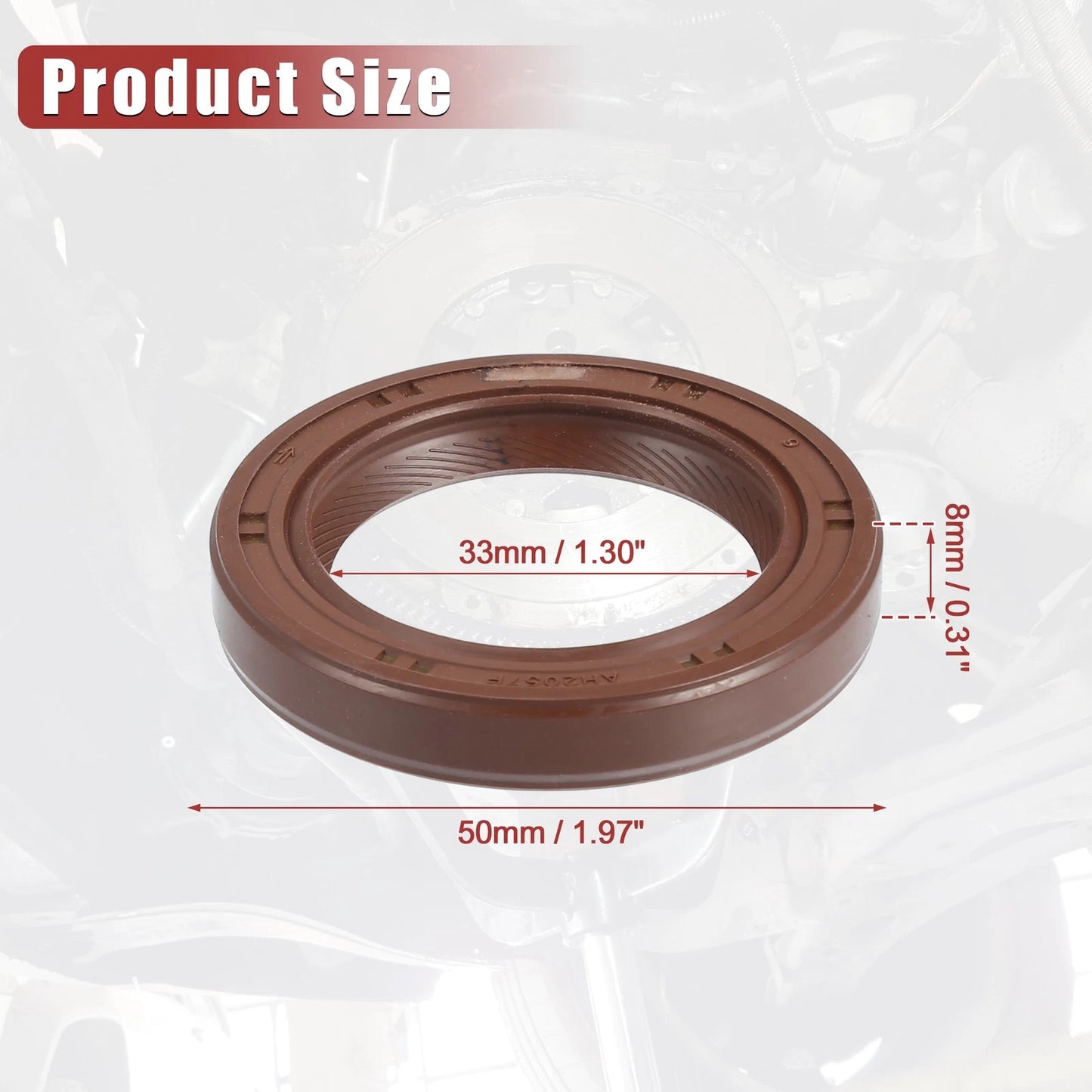 Crankshaft Oil Seal for Mitsubishi Eclipse, Lancer (1990-2012)