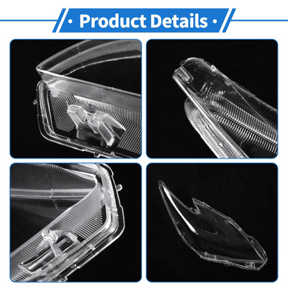 Car Front Left Headlight Lens Cover for Toyota Prius (2010-2012)