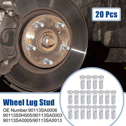 20 x M12x1.5 Wheel Lug Studs for Honda Accord City (2003-2023)