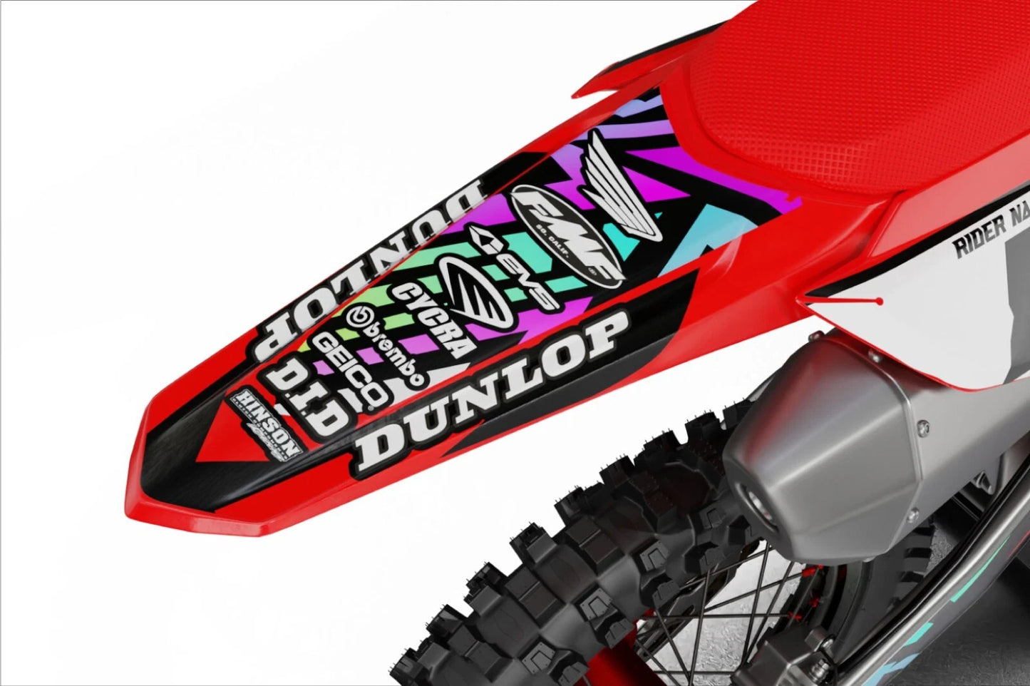 Clover Style Graphics Kit for Honda CRF 110 (2019-2023) Decals