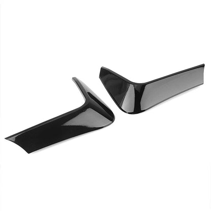 Rear Bumper Corner Valance Covers for 2015-2020 BMW F80 M3 F82 F83 M4 Glossy Black