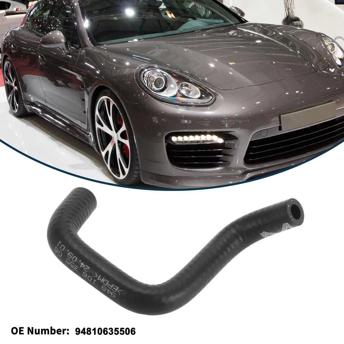 Radiator Hose Coolant Tube for Porsche Cayenne (2002-2024)