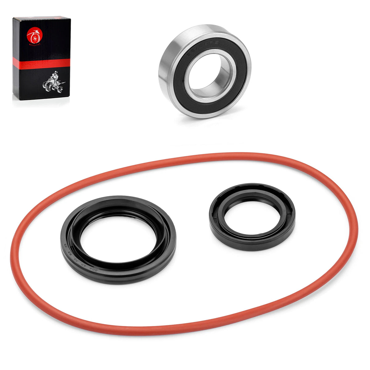 Brake Panel Bearing + Seal Kit for Yamaha Wolverine Grizzly