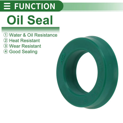 Oil Seal 20x32x8mm 5 Pcs Seal Ring Rotary Shaft for Car