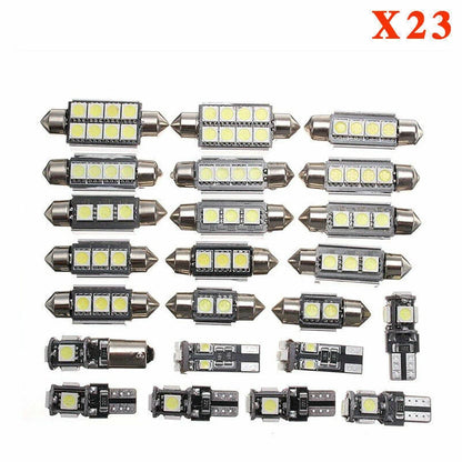 23 x LED Car Interior Light Kit for Universal (2010-2023)