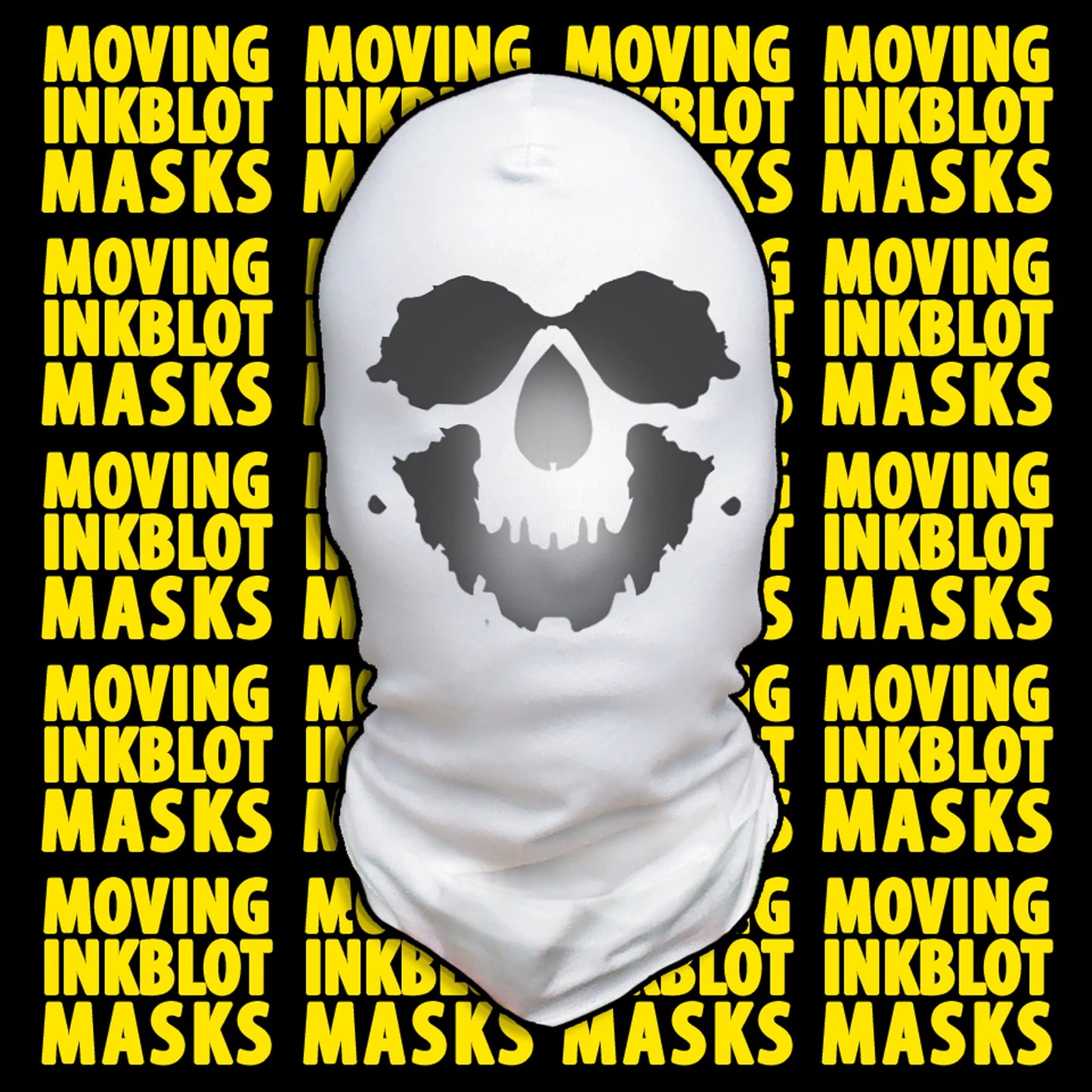 Rorschach Moving Inkblot Masks for Kids - Size Small (Halloween)