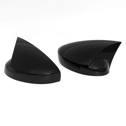 Gloss Black Add-On Side Mirror Cover Caps for 2022-24 Honda Civic M