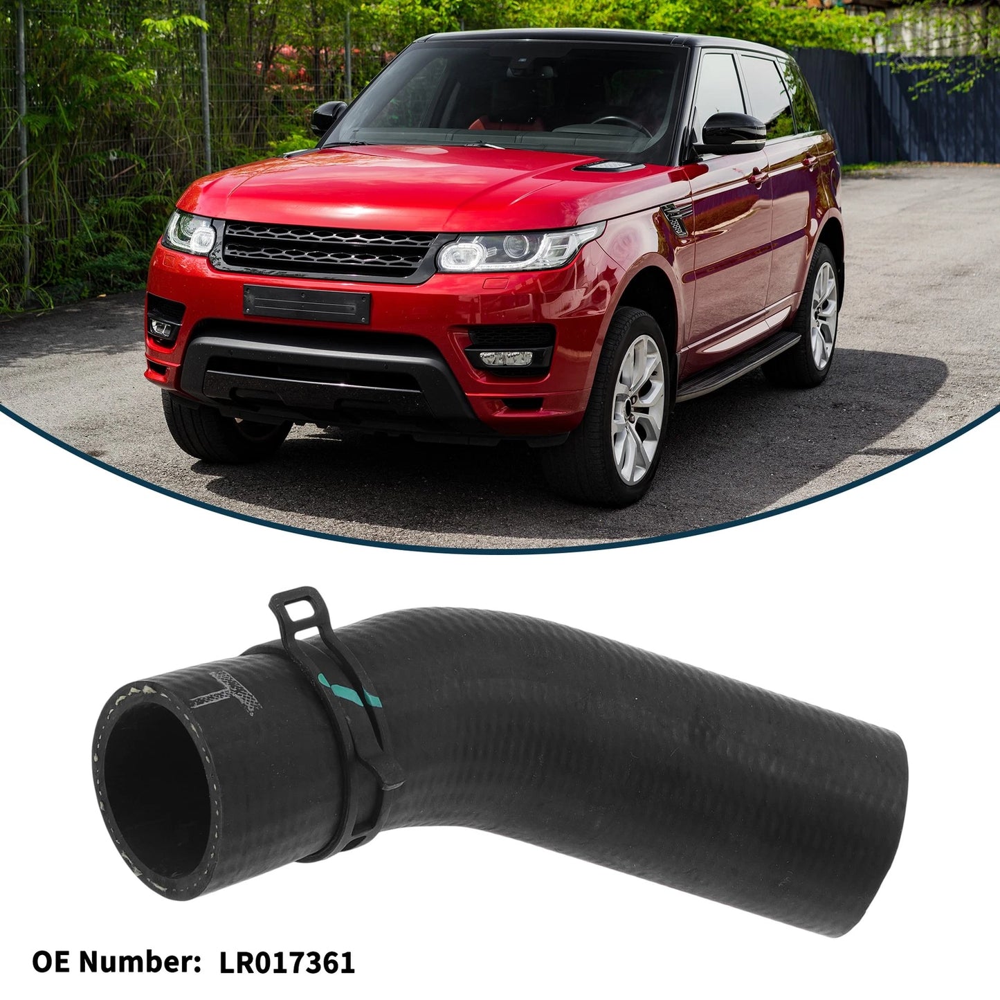 Radiator Hose No.LR017361 for Land Rover Range Rover (2010)