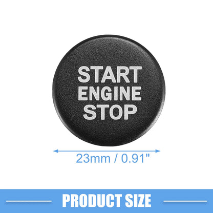 Start Stop Ignition Button Cover Decal for BMW 320i 330i G20 2020-2022 Black