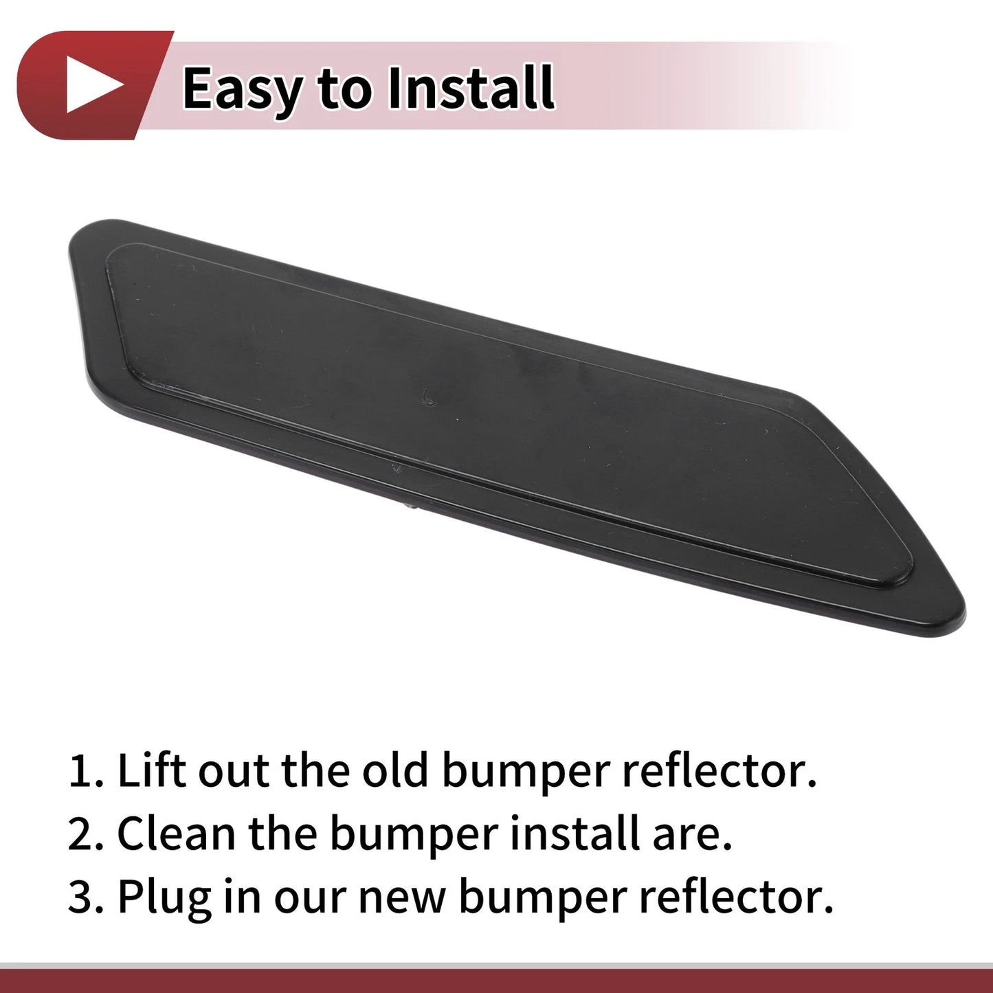Driver Side Bumper Reflector for BMW 320i (2013-2015)