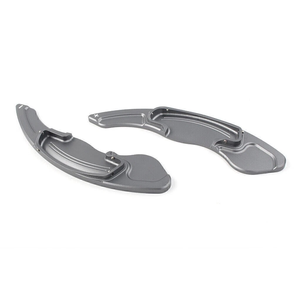 Gray Steering Wheel Shift Paddle Shifter Trim Cover for Acura MDX (2013-2018)