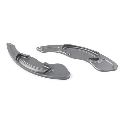 Gray Steering Wheel Shift Paddle Shifter Trim Cover for Acura MDX (2013-2018)