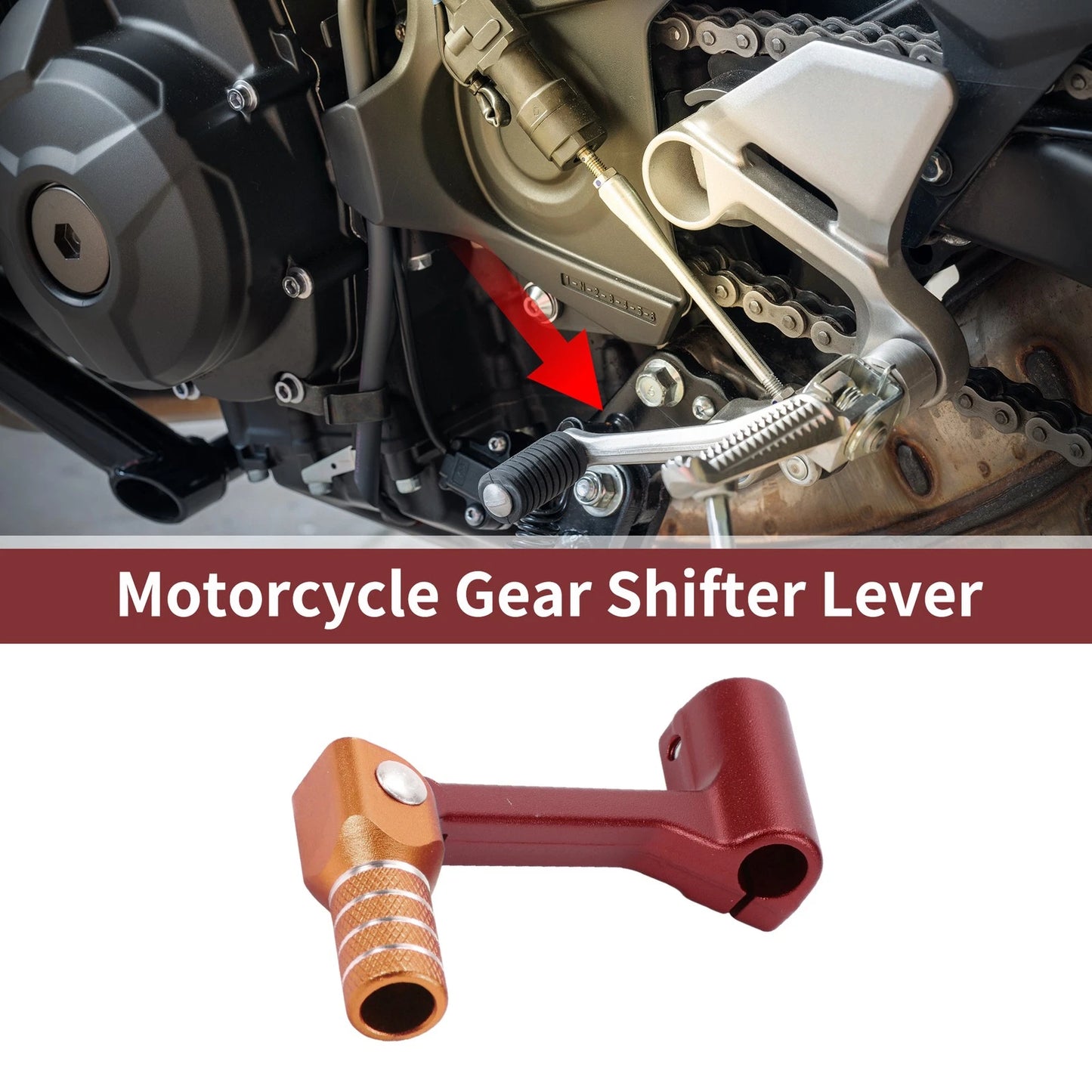 Foldable Gear Shifter Lever for Bosuer Cheetah