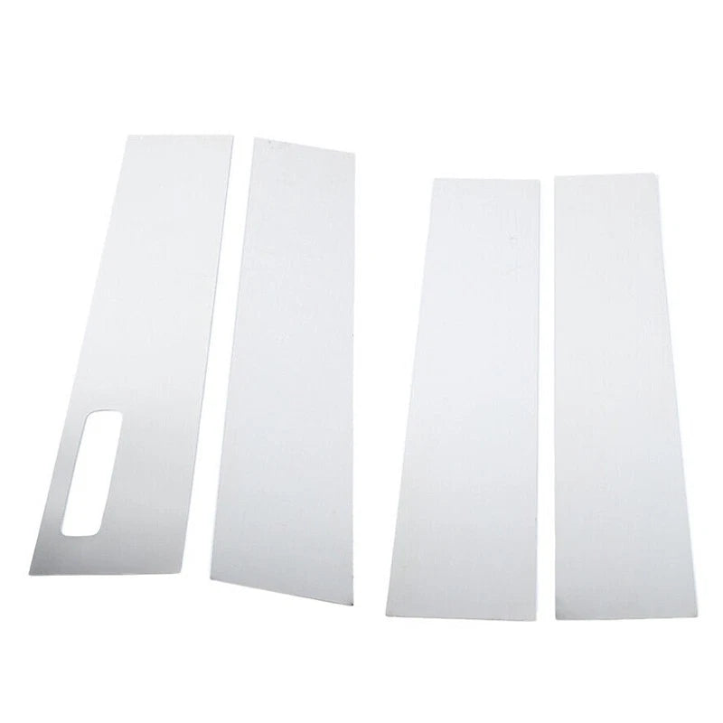 Door Window B Pillar Post Cover Trim for Ford F150 2015-2021