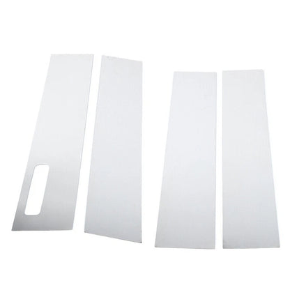 Door Window B Pillar Post Cover Trim for Ford F150 2015-2021