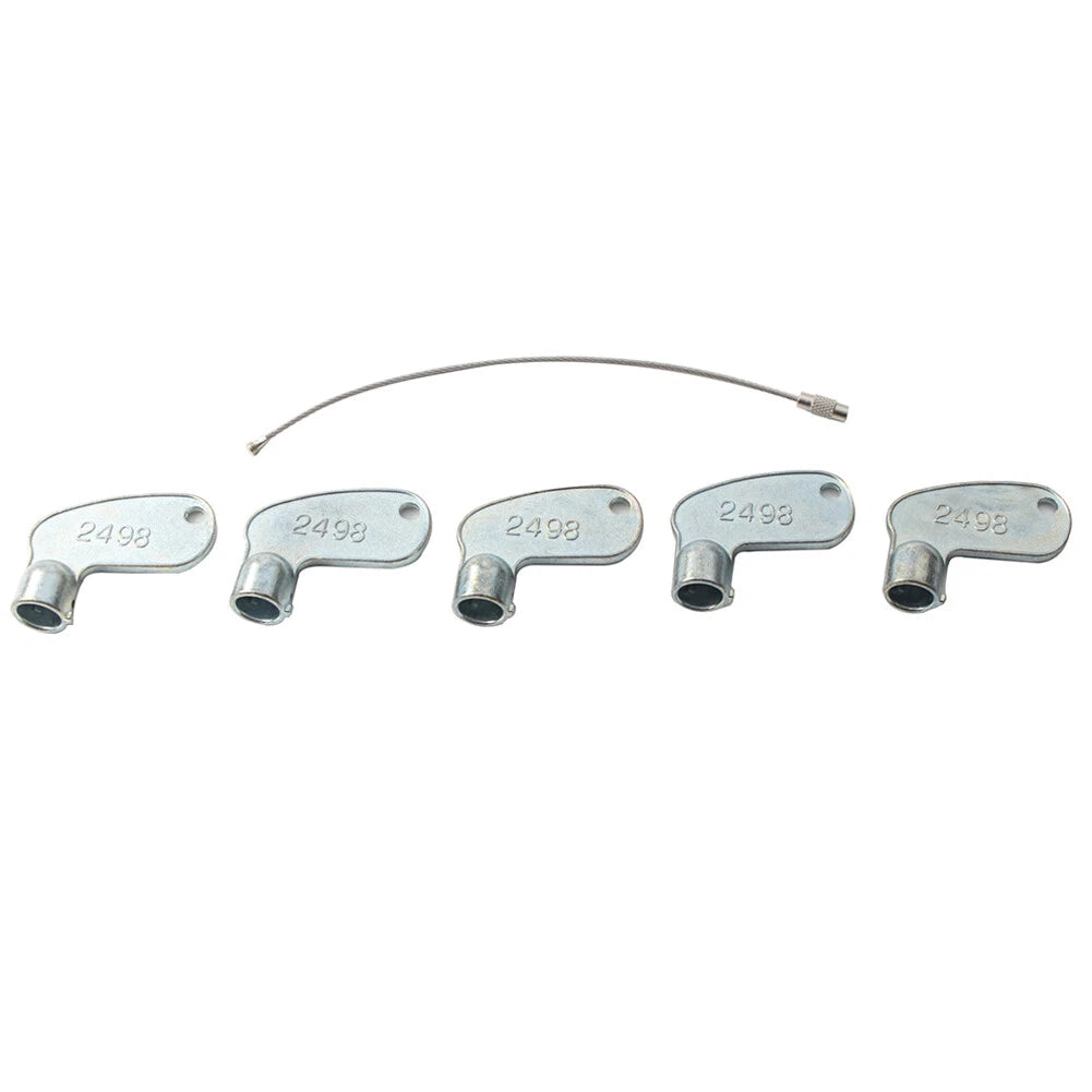 5 x Ignition Keys for Heavy Equipment (2498, 8-94402498)