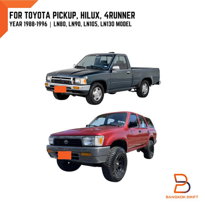 Front Door Lock Latch Pair RH+LH for Toyota Hilux Ute 4Runner (89-95)