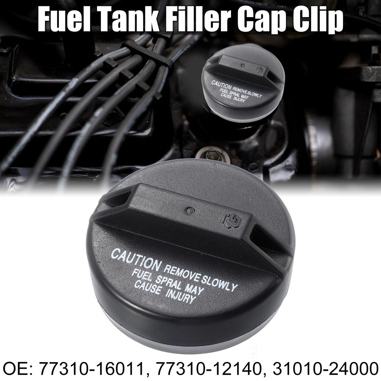 Gas Engine Oil Filler Cap Plug Cover for Toyota Previa (1994–1997)