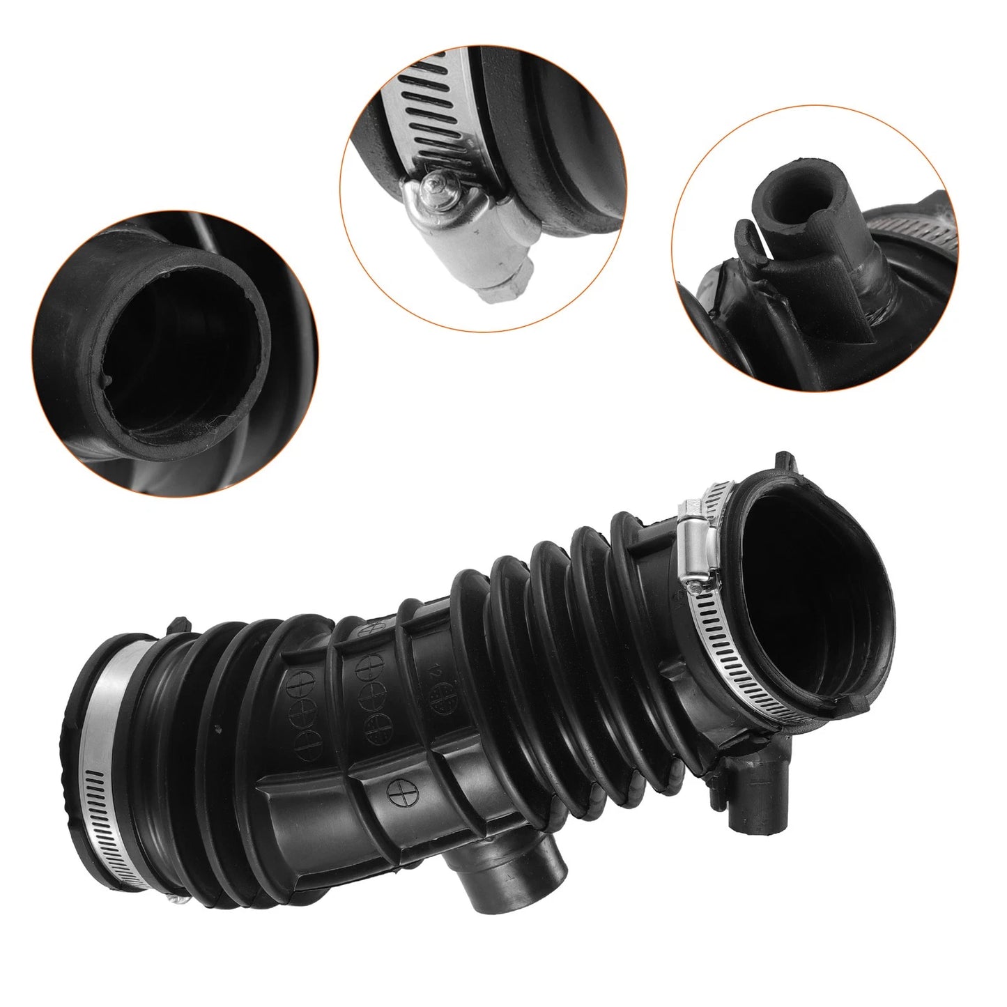 Engine Air Intake Hose for Honda Accord (2013-2016) - Black