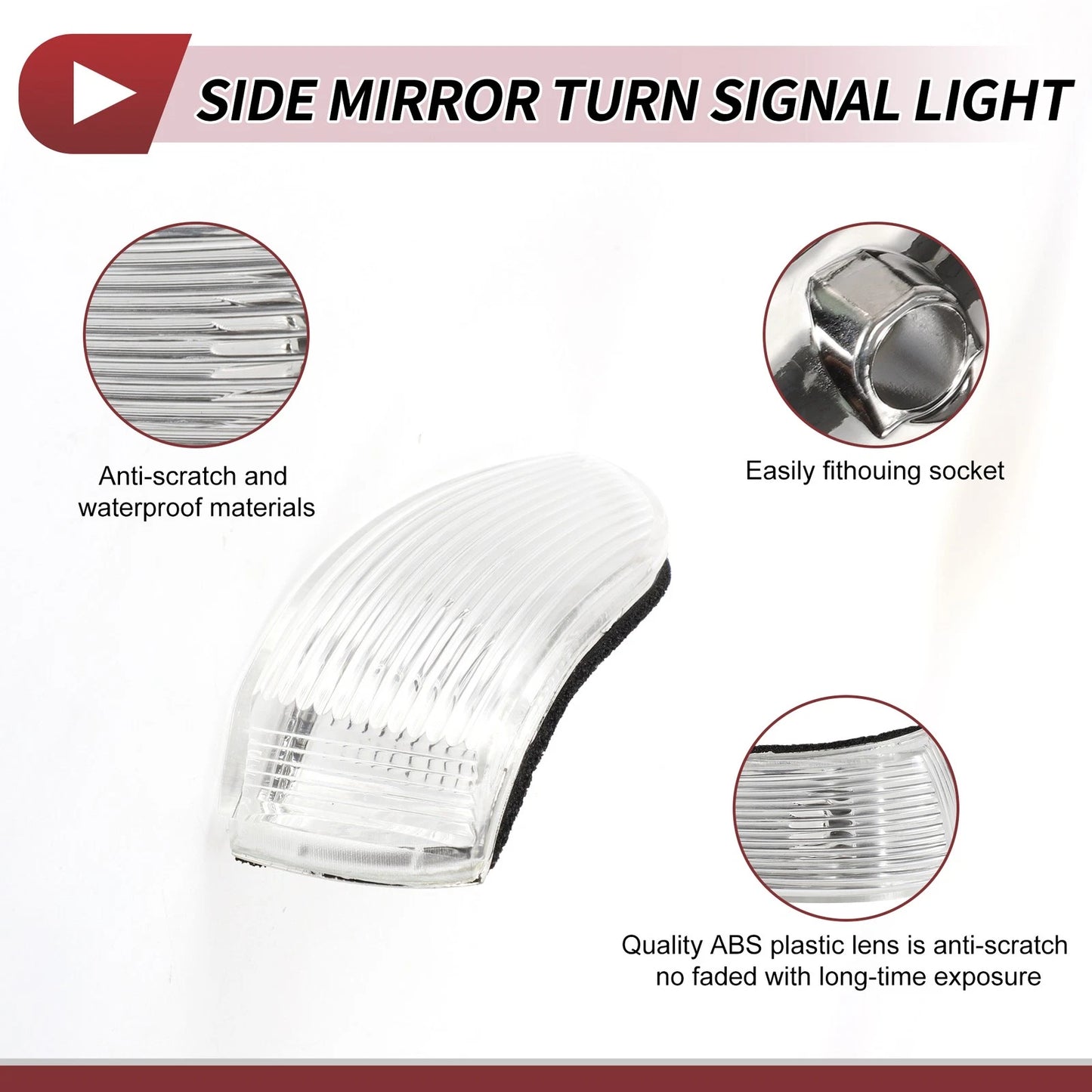 Car Mirror Turn Signal Light for Hyundai Elantra 2008-2010 Left LED