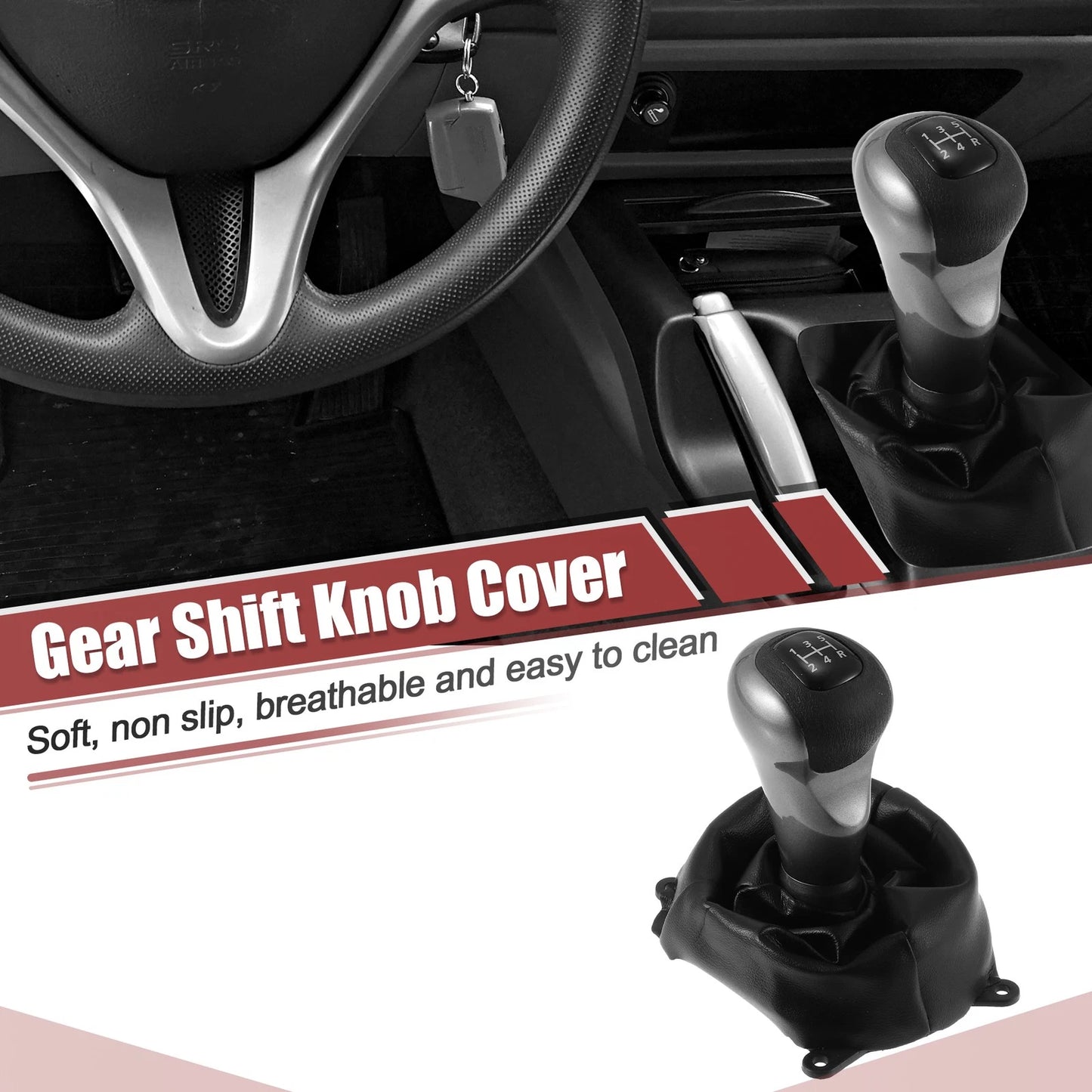 Manual Gear Shift Knob 5 Speed for Honda Civic (2006-2011)