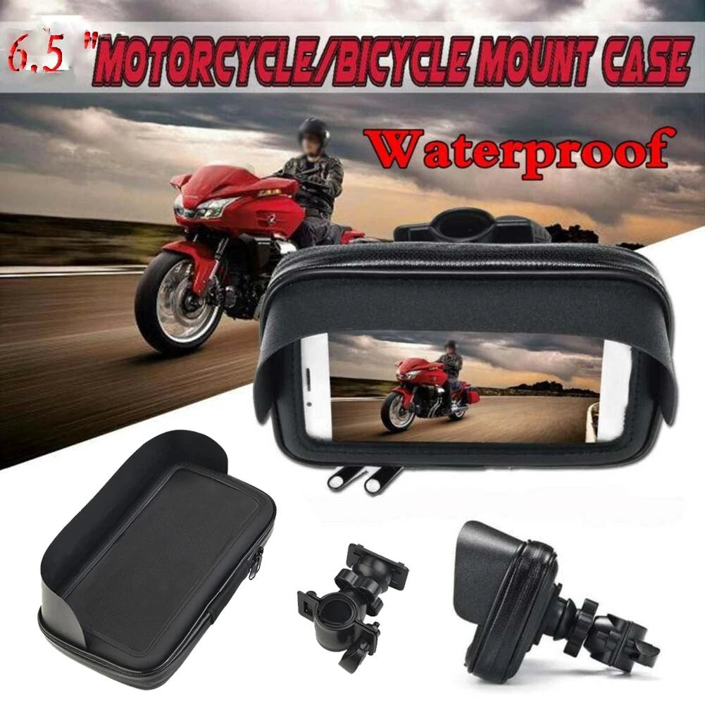 Handlebar Holder Mount Waterproof Bag for Motorcycle ATVs