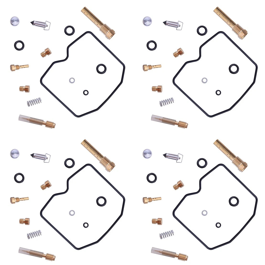 4 x Carburetor Repair Kit for Suzuki Bandit GSF600 GSF600S (1996-1999)