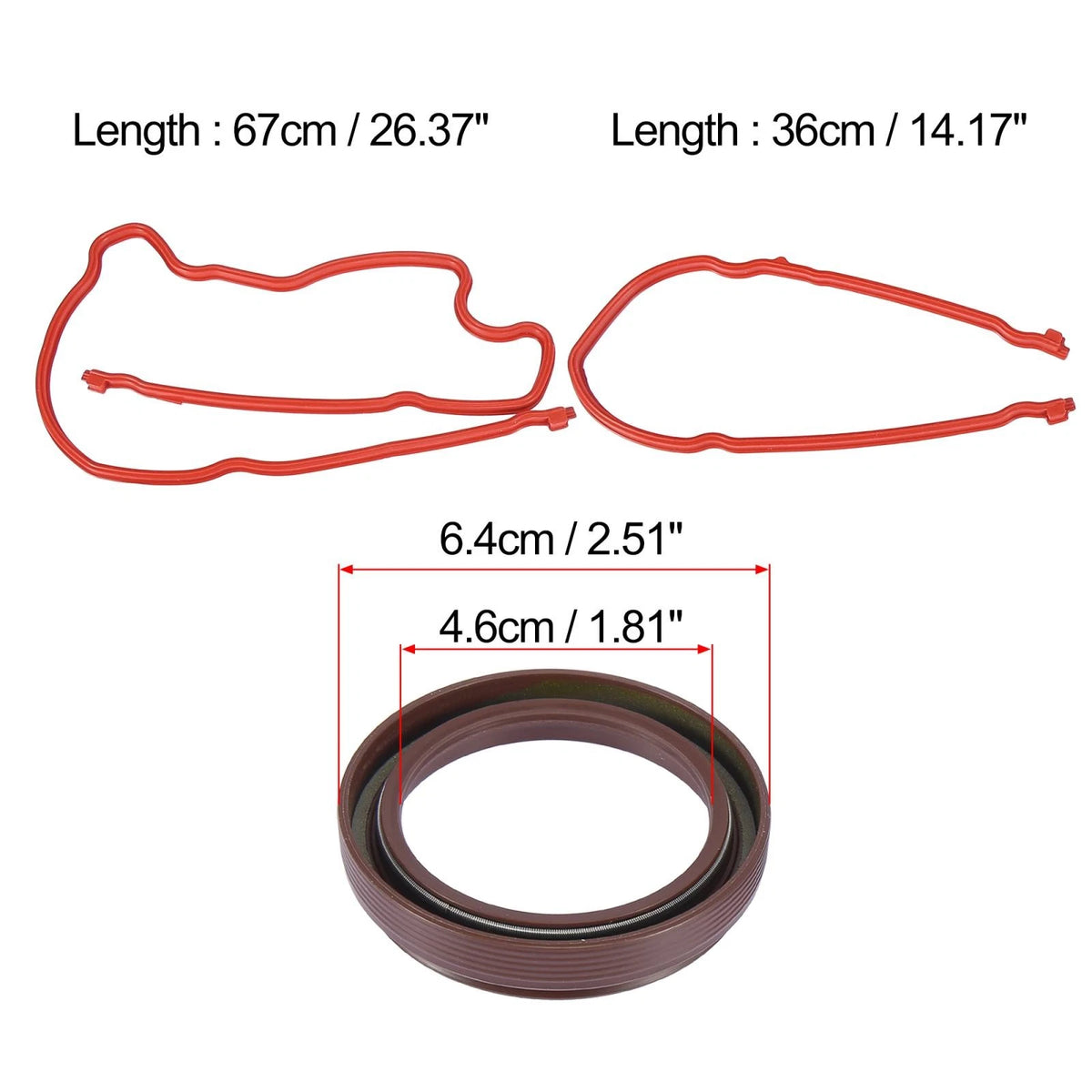 Timing Cover Gasket Set for Ford F150 F250 E250 E350 (2004-2008)