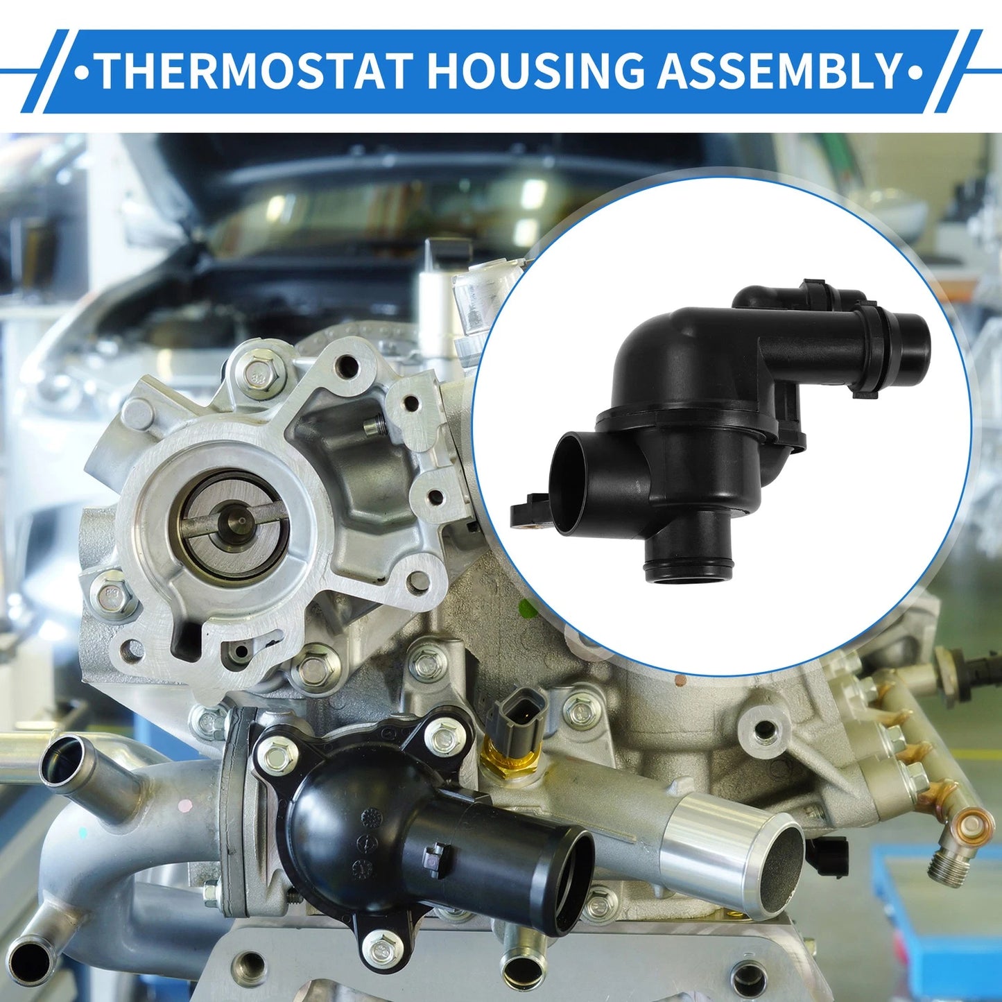 Coolant Thermostat Housing for Land Rover Freelander (2002-2005)