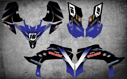 Custom Graphics Kit for Yamaha YFZ 450 ATV 2009-2013