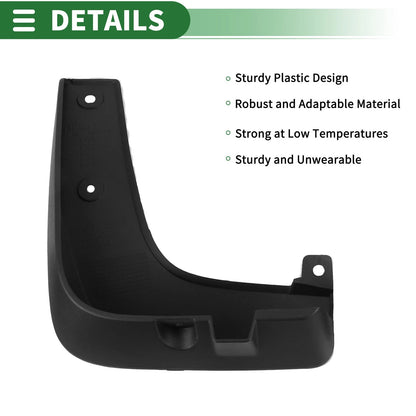 Mud Flaps Splash Guards for Kia Niro (2016-2021)
