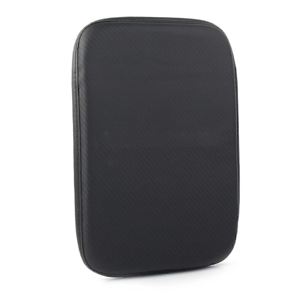 Carbon Center Console Armrest Cushion Mat Pad Cover for Mercedes-Benz