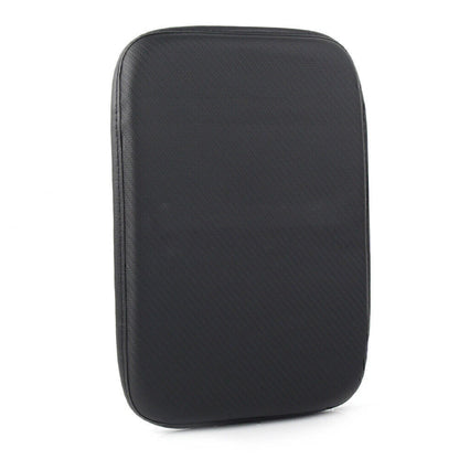 Carbon Center Console Armrest Cushion Mat Pad Cover for Mercedes-Benz